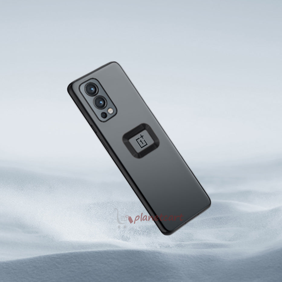 The Premium Electroplated Square Silicon Clear Camera Protection Back Case Cover For OnePlus Nord 2