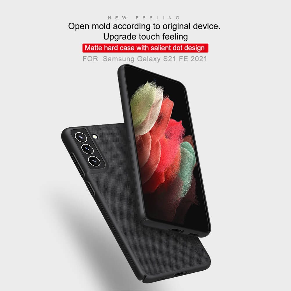 Nillkin Super Frosted Shield Pro Case Cover For Samsung Galaxy S21 FE - Premium Cases