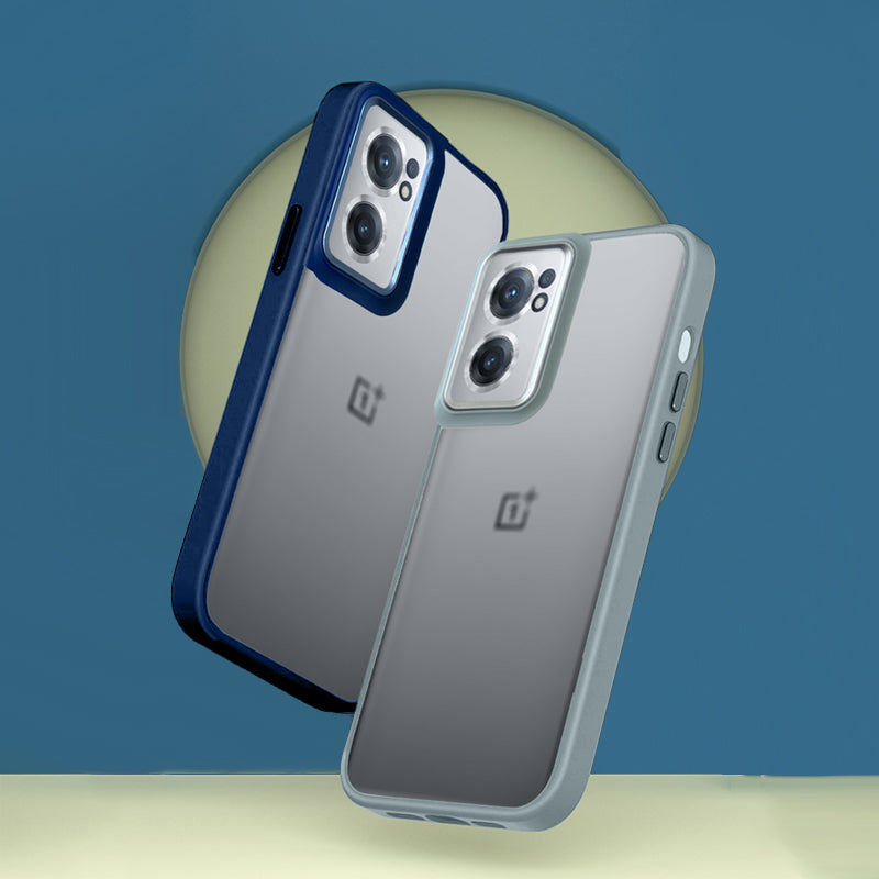 Premium Luxury Metal Camera Protection Shockproof Armor Case For OnePlus Nord CE2