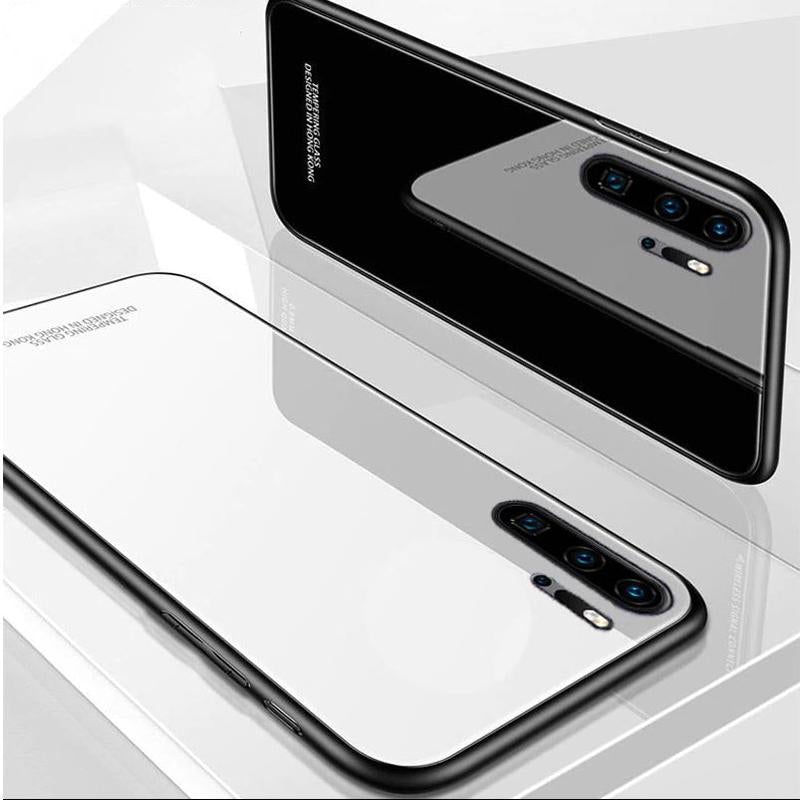 Glossy Finish Soft Silicon Edge Case Cover For iPhone Samsung Note 10 Pro