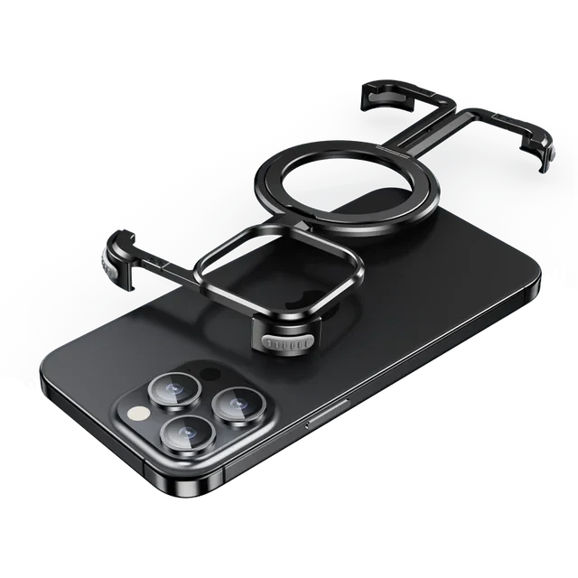 Metal Magsafe Frameless Bumper Case For iPhone 16 Series