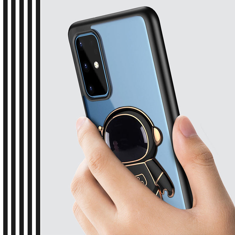 Astronaut Luxury Metal Camera Protection Shockproof Armor Case For Samsung A52/ A52s