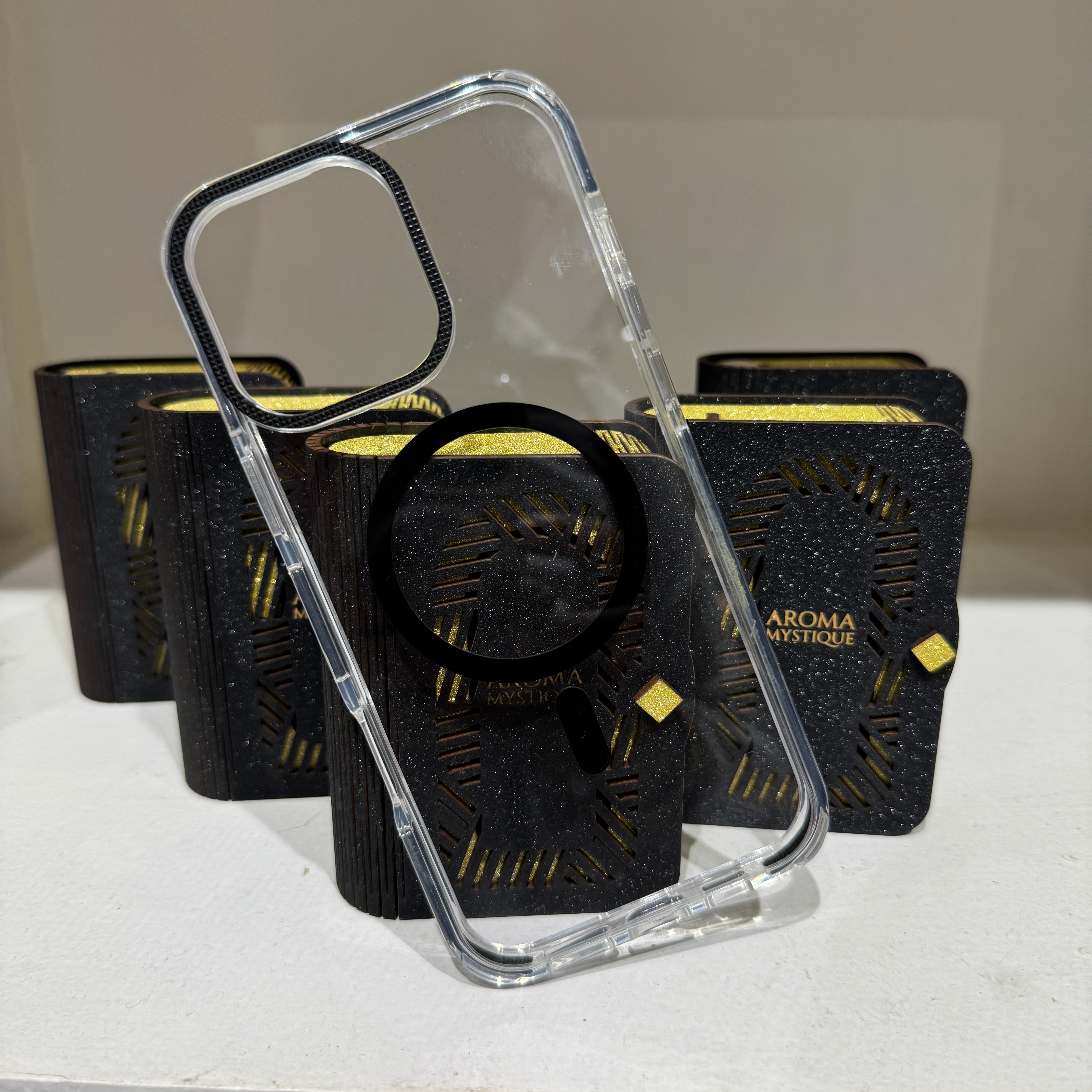 Bumper Transparent Anti Yellow Magsafe Case For iPhone