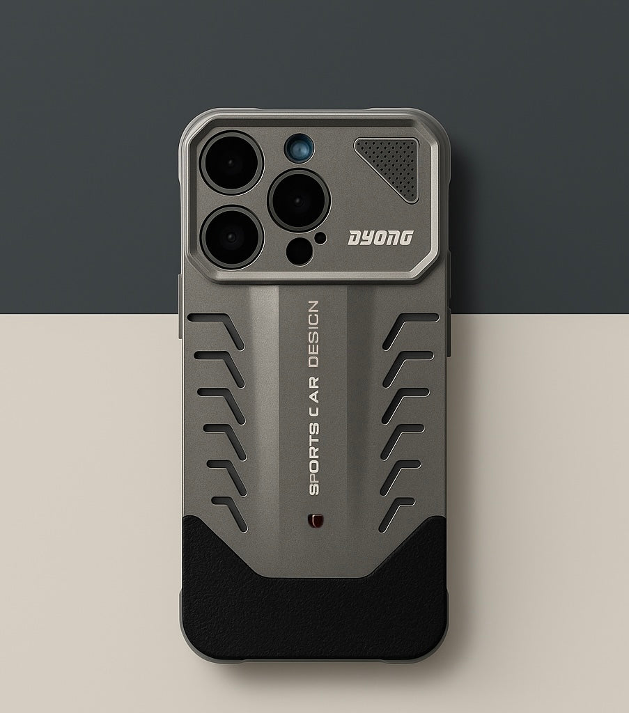 Dual Metal Bumper Case For iPhone 16 Series