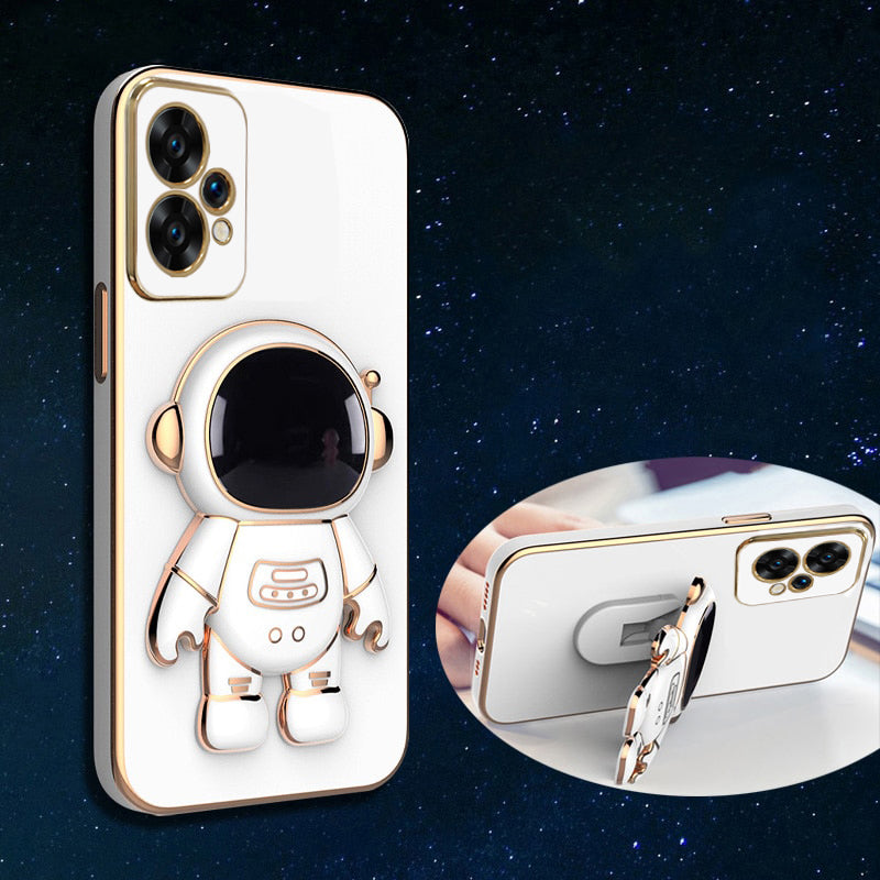 Astronaut Luxurious Gold Edge Back Case For OnePlus Nord CE2 Lite