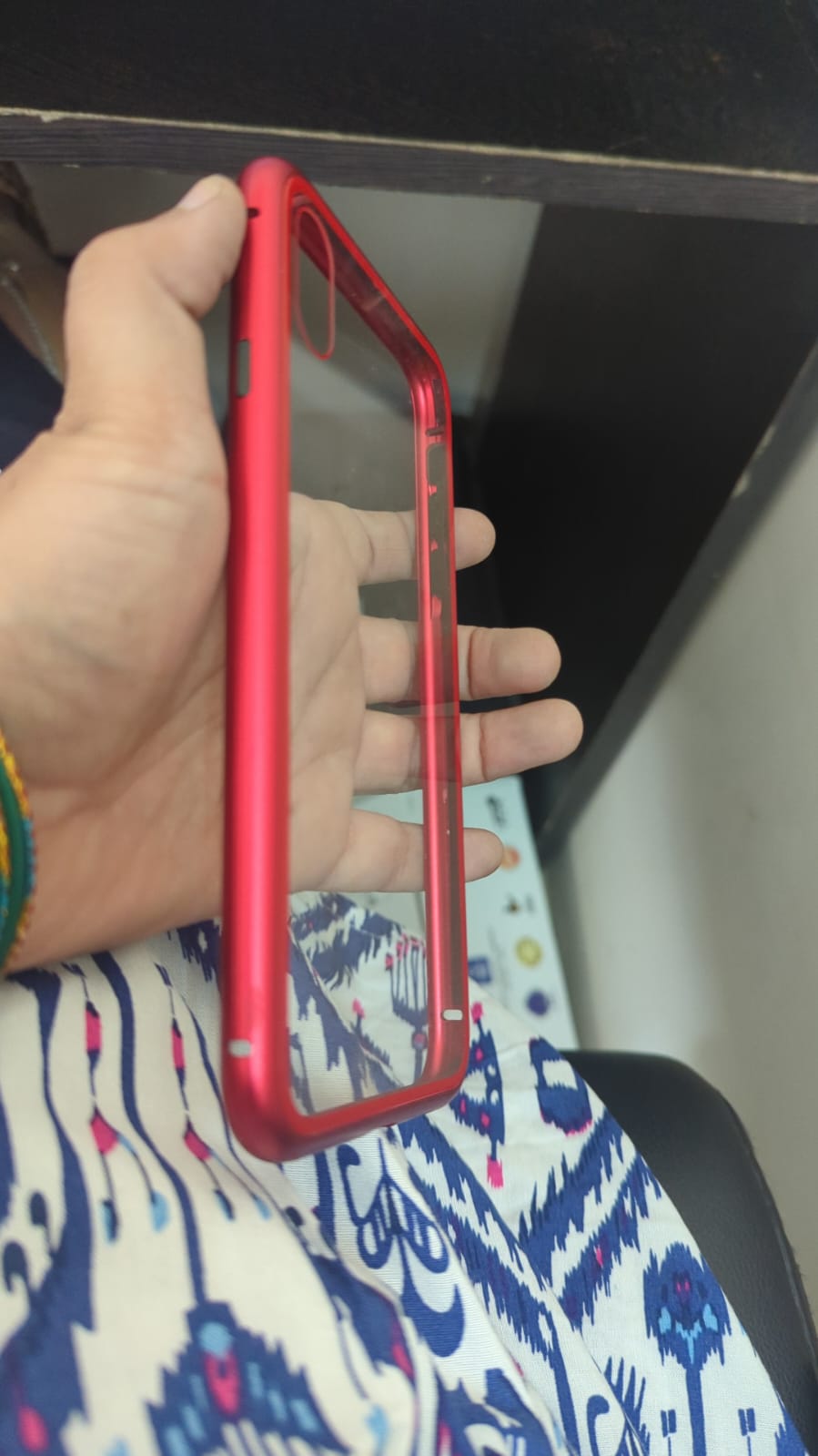 Electronic Auto Fit Back Glass Magnetic Case For iPhone XS Max