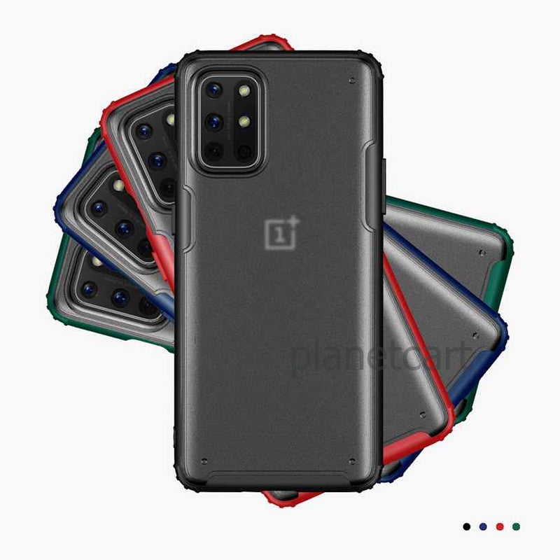 Henks Matte Transparent Case For Oneplus 8T