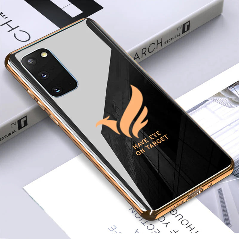 Premium Silicone Back Case Cover For Samsung Galaxy S20