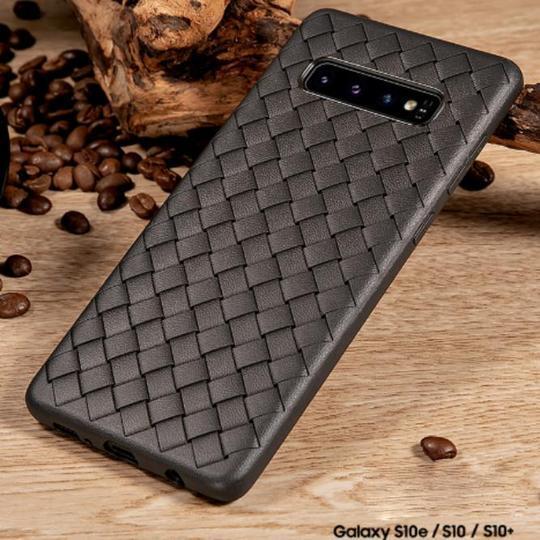 Ultra Thin Grid Weaving Case For Samsung Glaxy S10 Plus - Planetcart