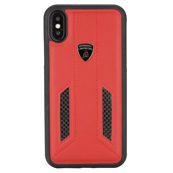 Lamborghini Genuine Huracan D6 Carbon Fiber And Leather Crafted Limited Edition Case For iPhone X/XS - Planetcart