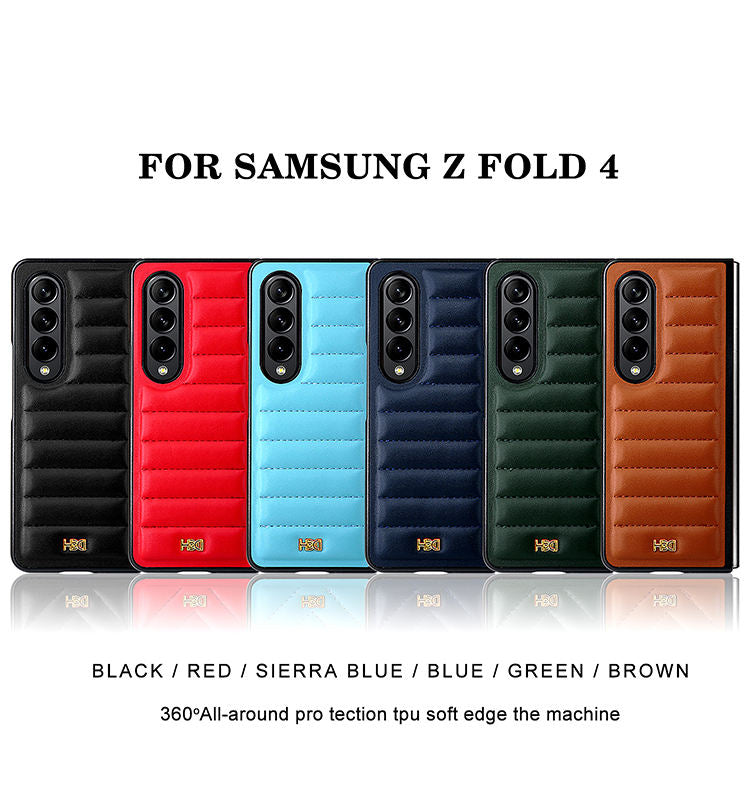 Luxury Leather Phone Case for Samsung Galaxy Z Fold 4