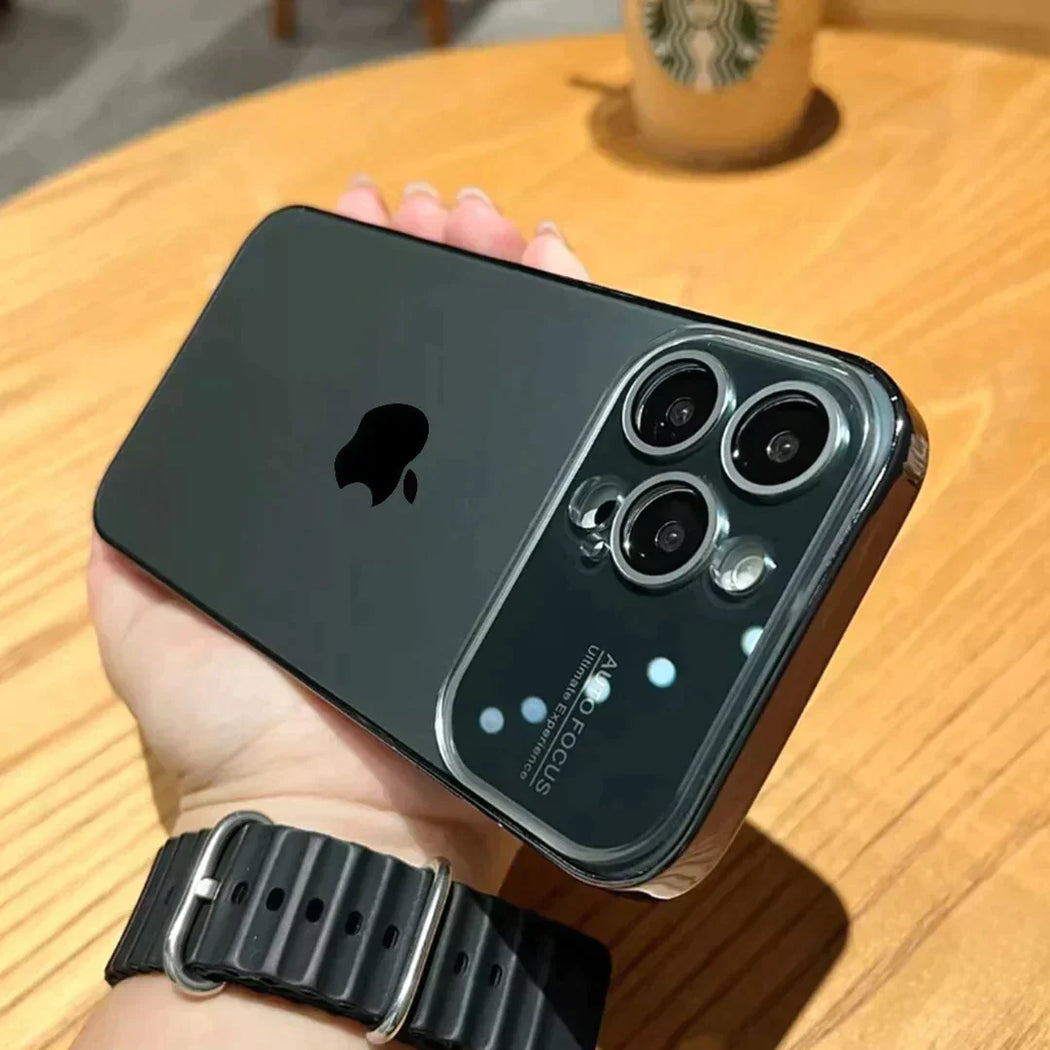 New design Lens Glass Case For iPhone 15 Plus