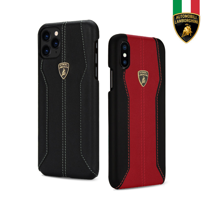 Huracan D1 Genuine Leather Hard Lamborghini Case for Apple iPhone 13 Pro Max