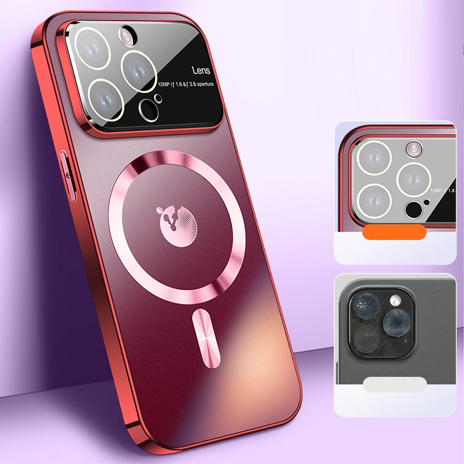 Luxury AG Nano Matte Magnetic Case For iPhone