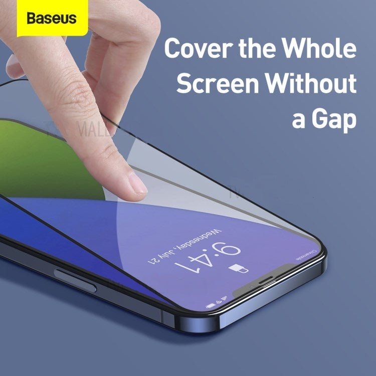 Baseus 0.3mm Full-screen and Full-glass Tempered Glass for iPhone 12 Mini