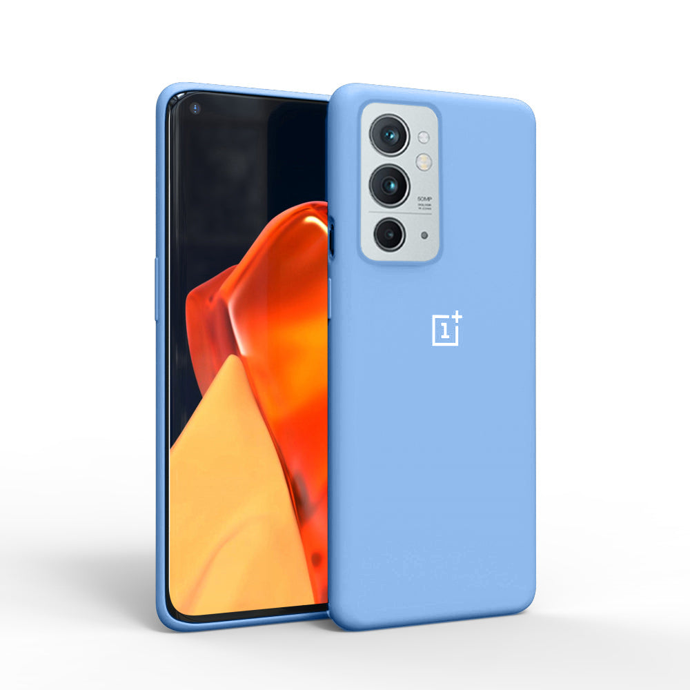 Premium Liquid Silicone Back Case Cover For OnePlus 9RT
