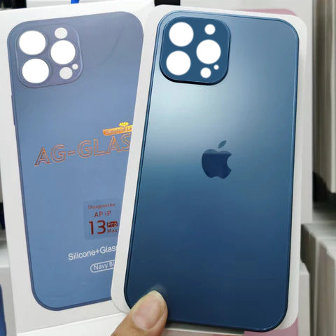 Orignal Glossy Premium Glass Back Case For iPhone 14 Plus