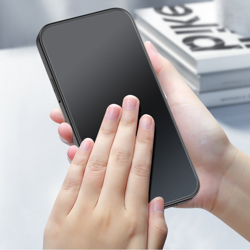 Special Edition Matte Finish Silicone Glass Back Case For Oneplus 8T - planetcartonline