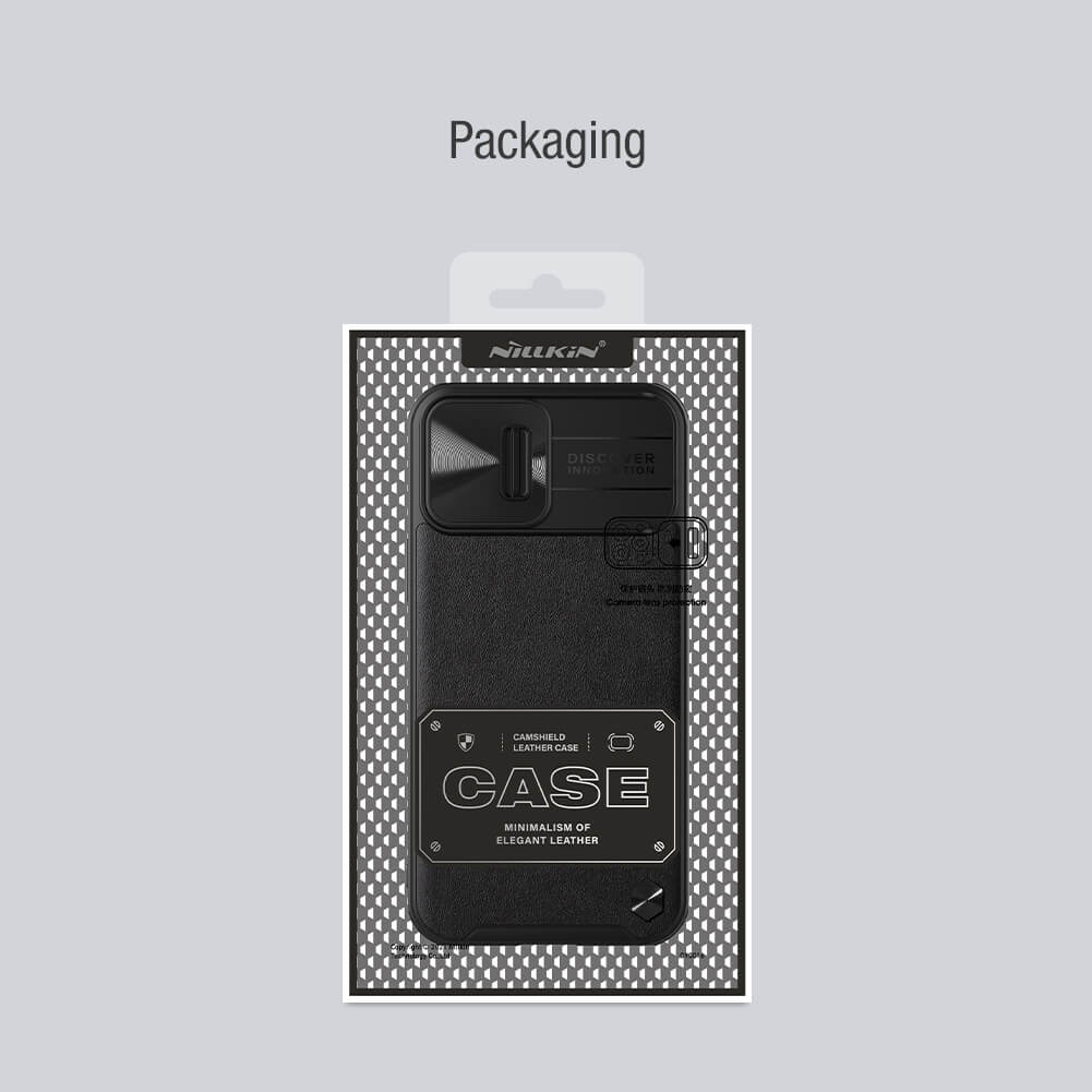 Nillkin CamShield Leather Case for Apple iPhone 13 Pro Max
