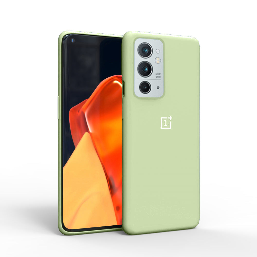 Premium Liquid Silicone Back Case Cover For OnePlus 9RT