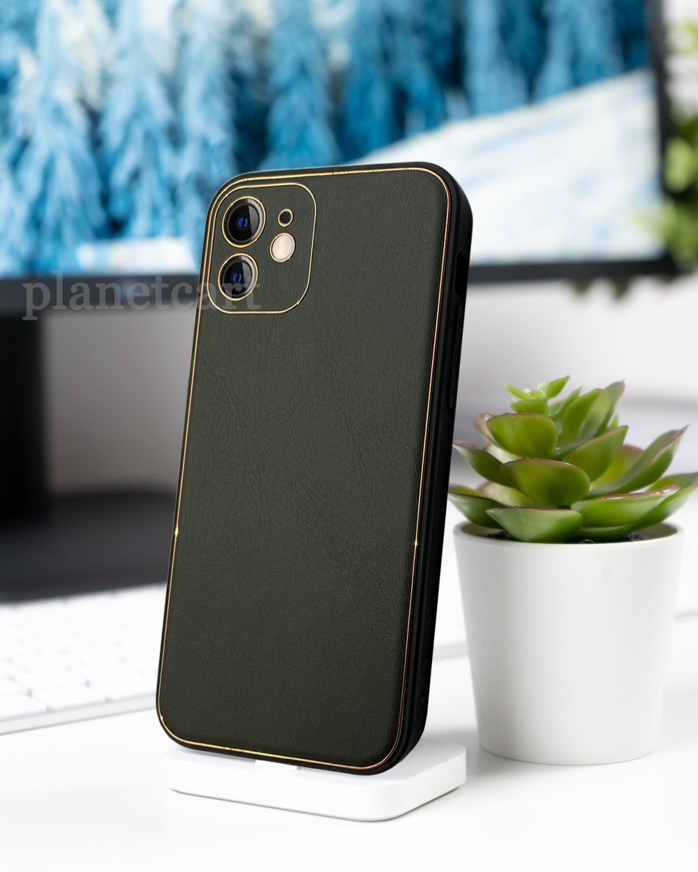 Swag Leather Textured Silicon Case For iPhone 12 Pro Max