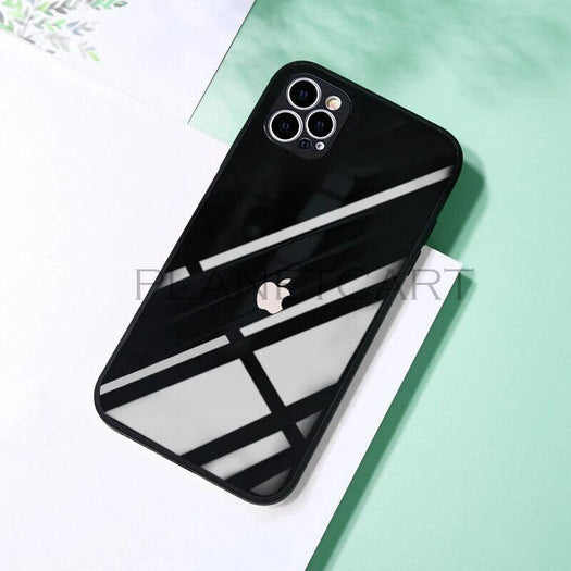 Special Edition Glossy Silicone Soft Edge Back Case with Camera Protection For iPhone 12 Pro