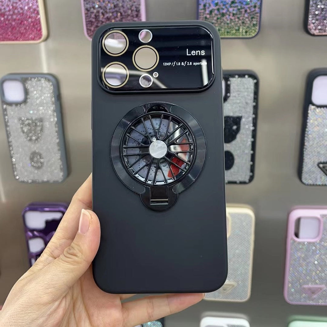 Gyro Rotating Alloy Case For iPhone 15 Series