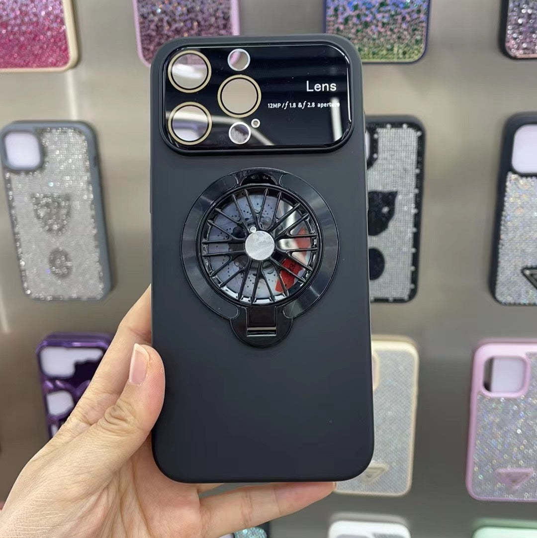 Gyro Rotating Alloy Case For iPhone 15 Series