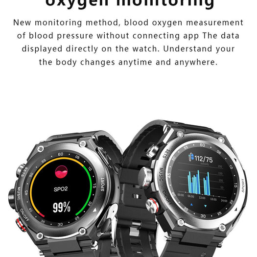 Monsta 2 in 1 Sports Smartwatch with built in Airbuds