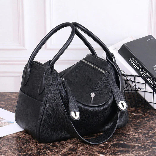 Luxury Leather Laurel Hobo Mini Handbag For Female