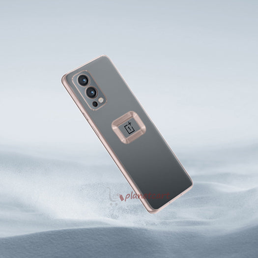 The Premium Electroplated Square Silicon Clear Camera Protection Back Case Cover For OnePlus Nord 2