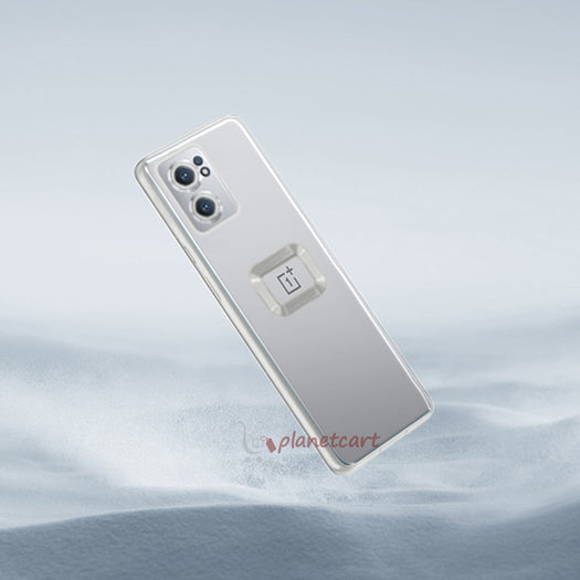 Premium Electroplated Luxury Square Silicon Clear Logo Cut Camera Protection Back Case Cover For Oneplus Nord CE2