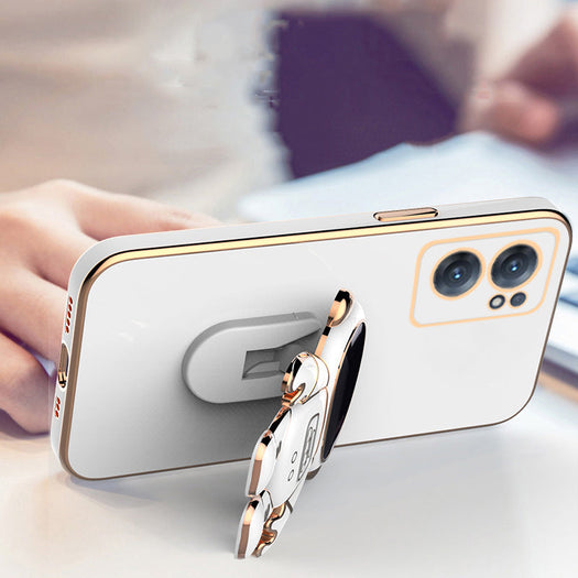 Astronaut Luxurious Gold Edge Back Case For OnePlus Nord CE 2