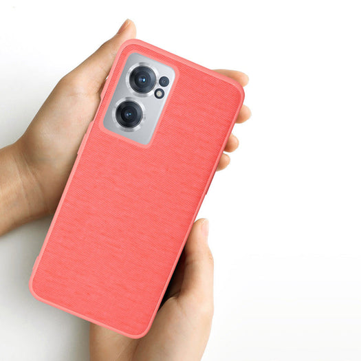 Cloth Pattern Inspiration Soft Sleek Silicon Case For Oneplus Nord CE 2