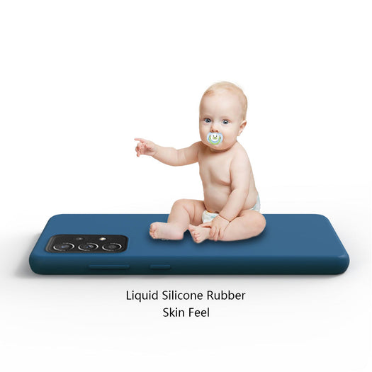 Premium Liquid Silicone Back Case Cover For Samsung Galaxy A52s 5G