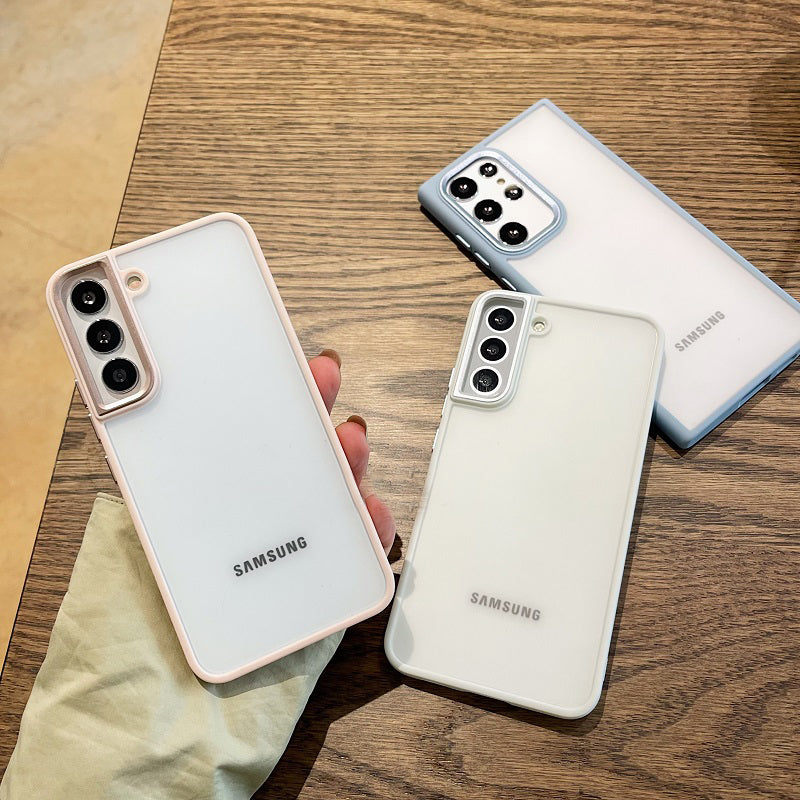 Premium Luxury Metal Camera Protection Shockproof Armor Case For Samsung S22 Plus