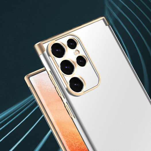 Luxury Transparent Clear Back TPU Case For Samsung Galaxy S22 - Premium Cases