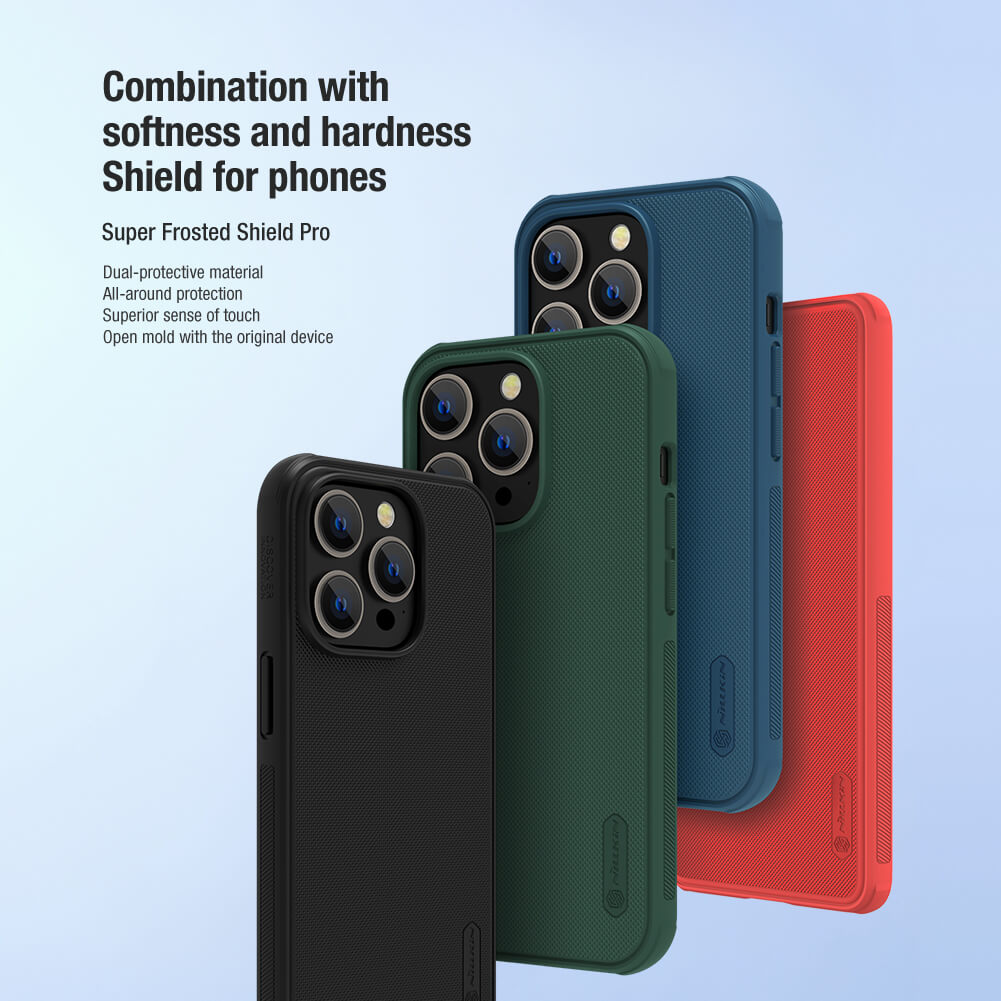Nillkin Frosted Shield PC Hard Back Case Cover For iPhone 14 Pro Max