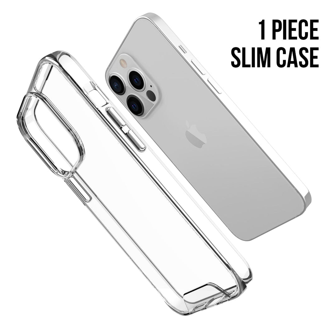 Crystal Clear Transparent Shockproof TPU Back Case For Apple iPhone 15 Plus