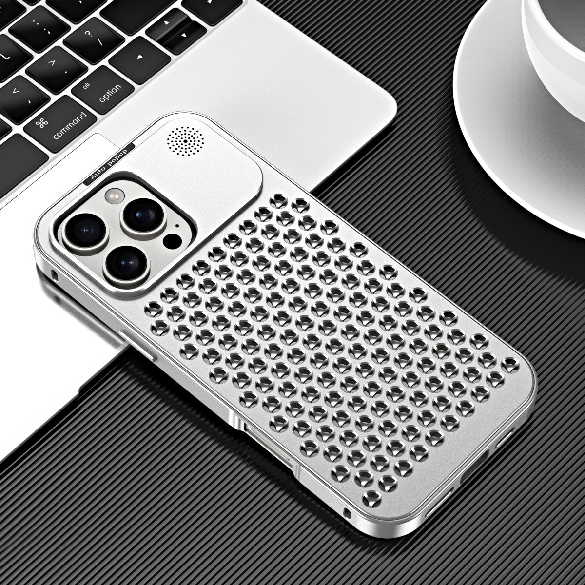 New Metal Hybrid Cover For iPhone 16 Series