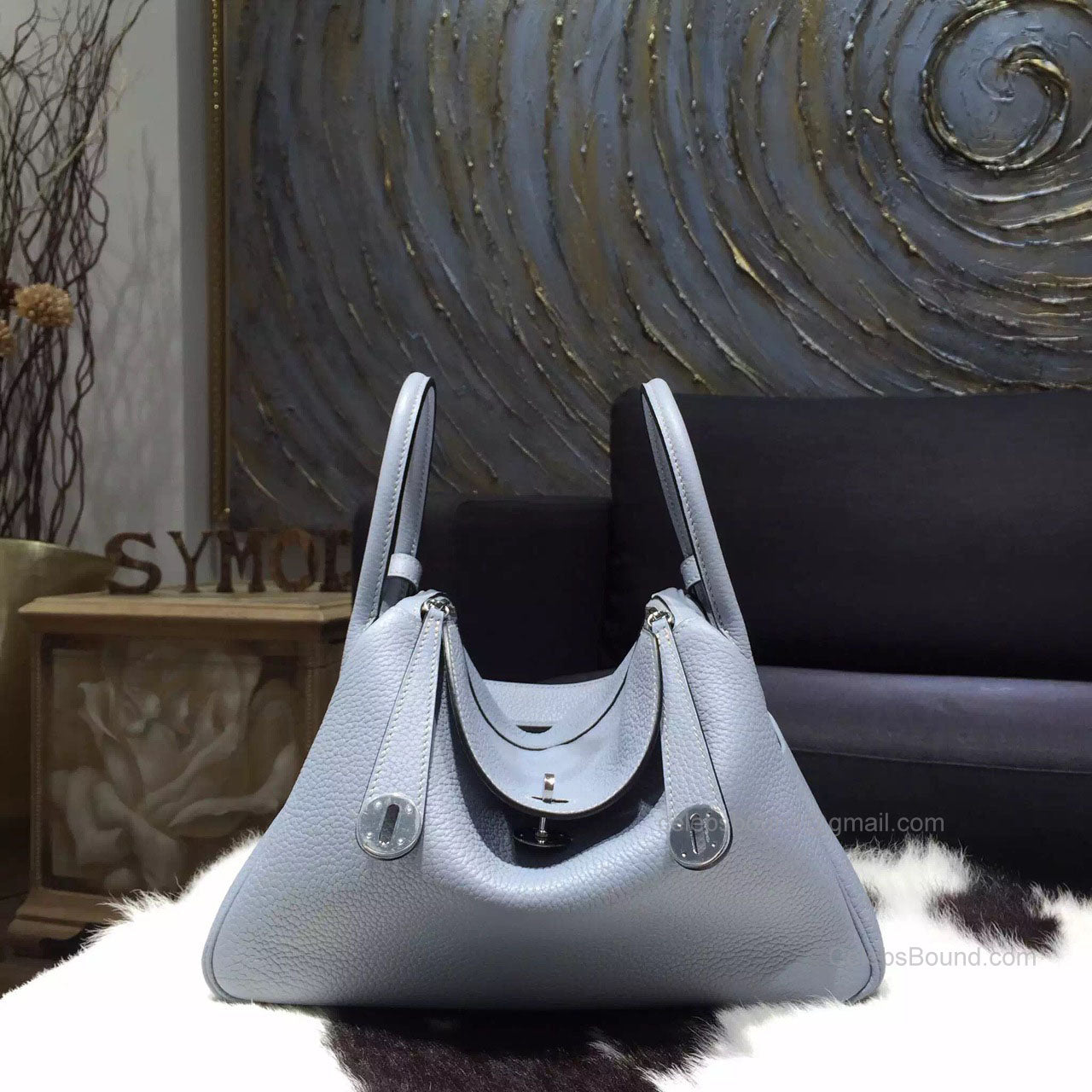 Luxury Leather Laurel Hobo Mini Handbag For Female