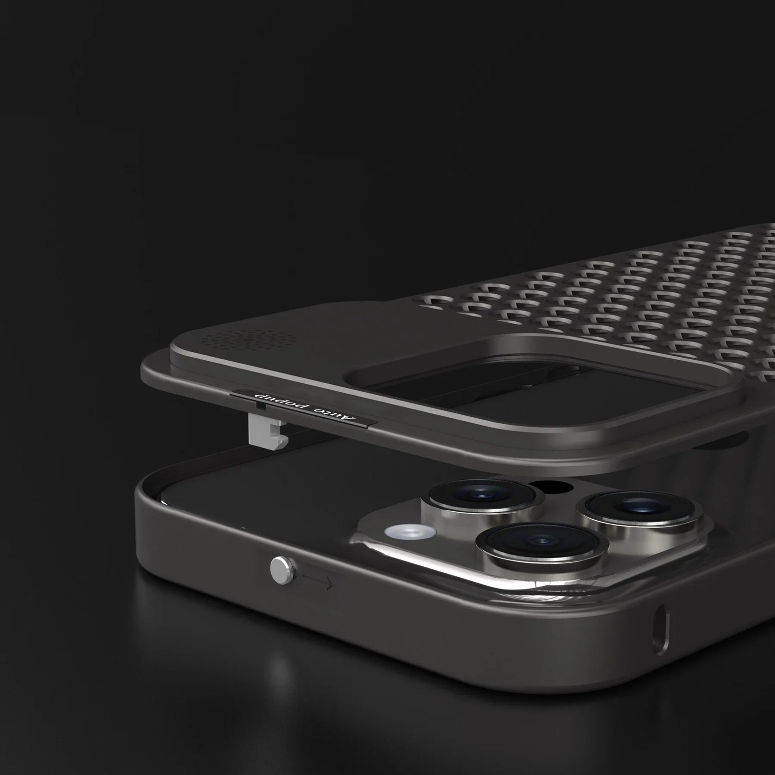 New Metal Hybrid Cover For iPhone 15 Pro Max
