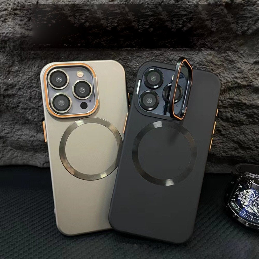 New Grip Camera Stand Case For iPhone 15 Series