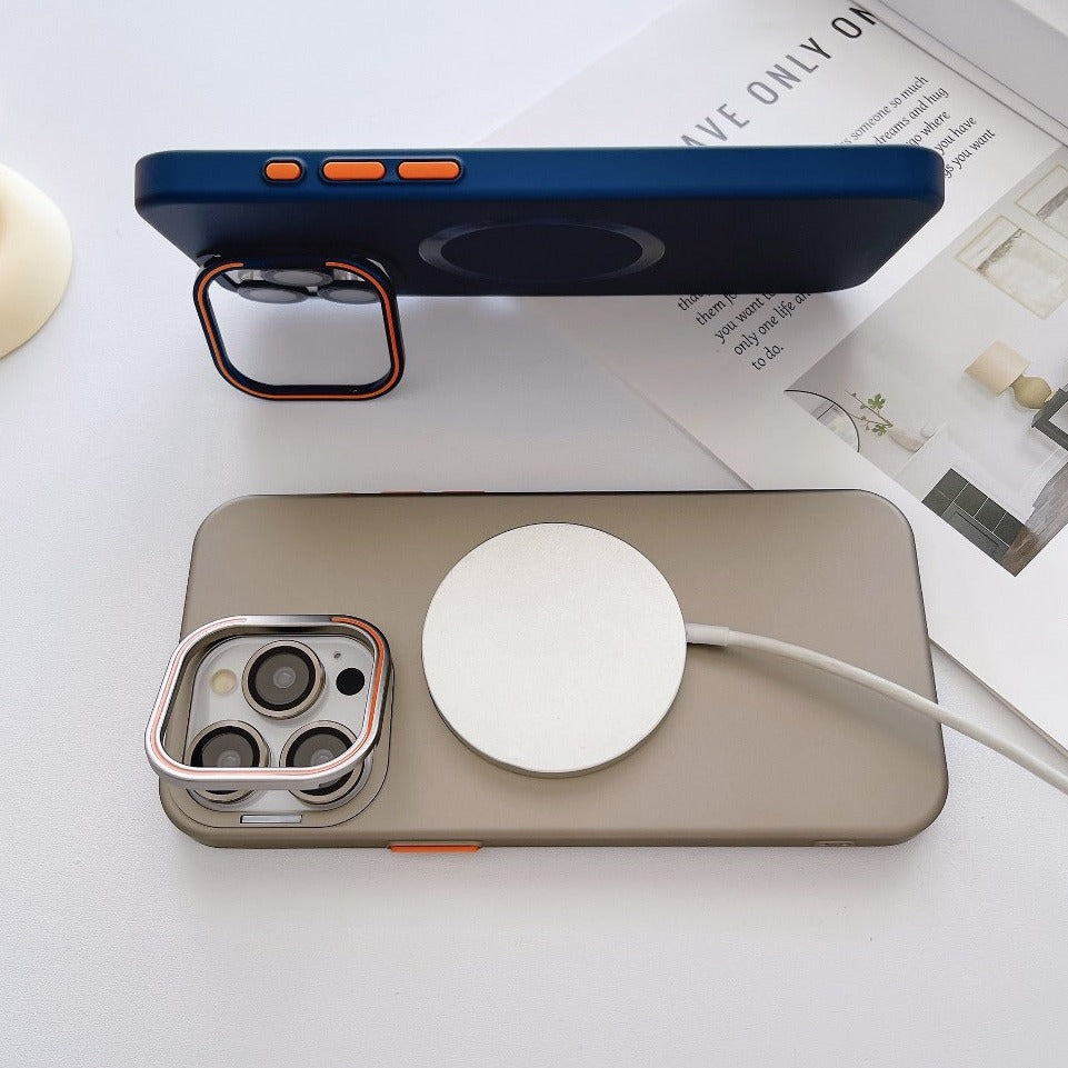 New Grip Camera Stand Case For iPhone 16 Pro Max