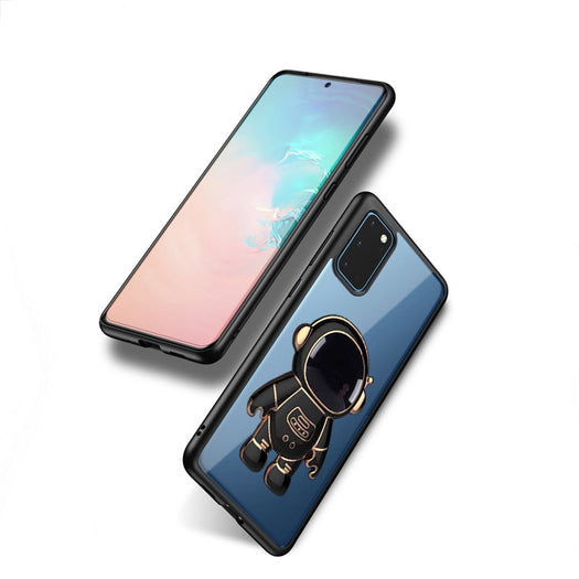 Astronaut Luxury Metal Camera Protection Shockproof Armor Case For Samsung S20 FE