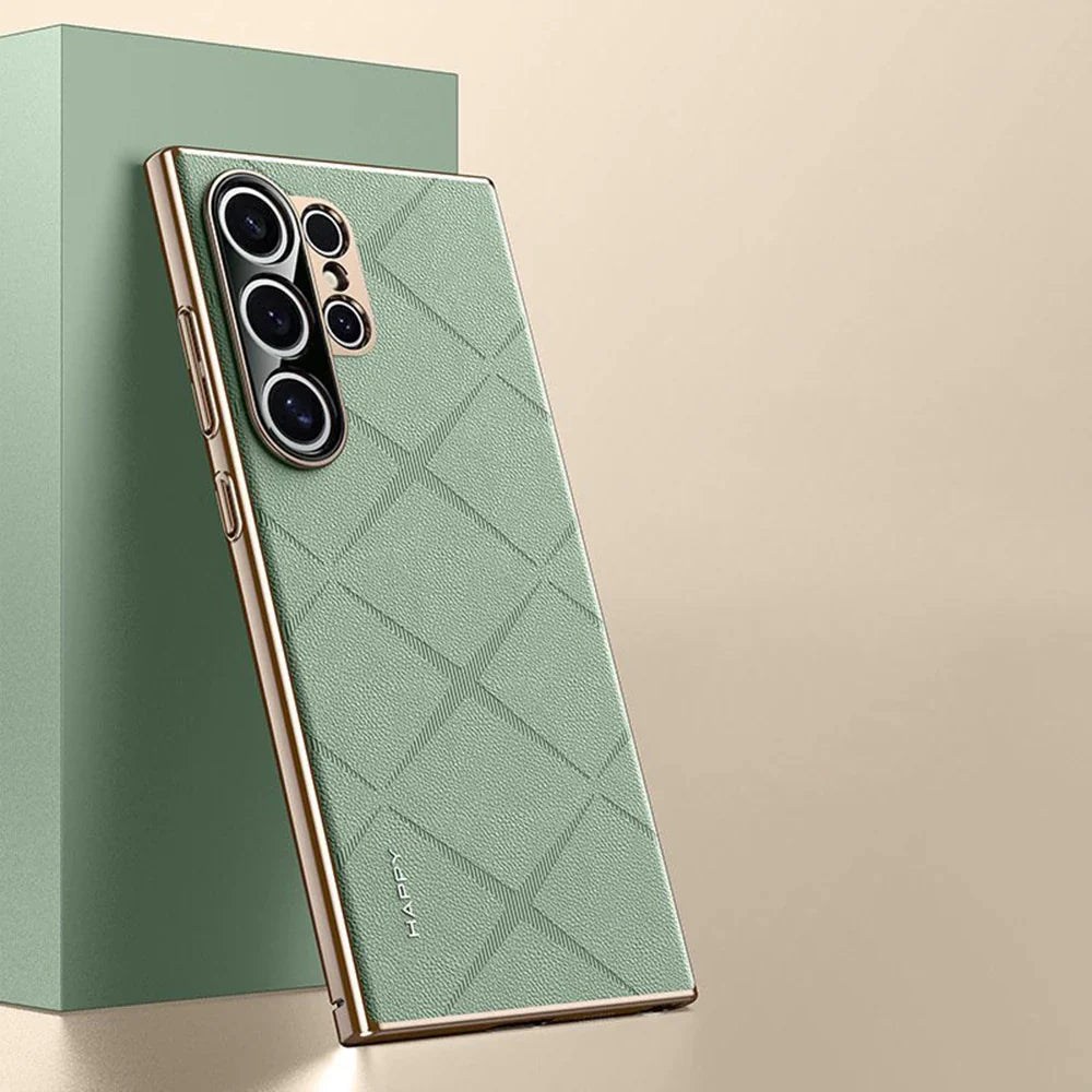 Premium Leather Business Case For Samsung S25 Ultra