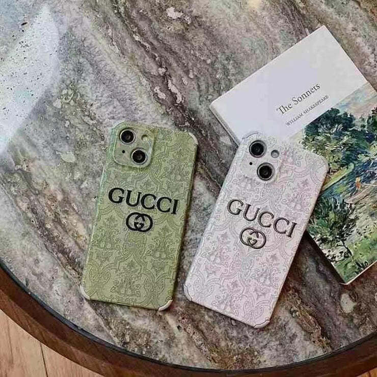 Premium Luxury Embroidery Back Case Cover For iPhone 13