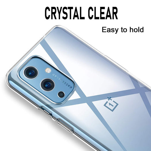 Shockproof Clear TPU Transparent Soft Silicone Back Case For OnePlus 9RT - Premium Cases
