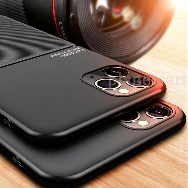 Carbon Fiber Twill Pattern Soft Tpu Case For Iphone 11 Pro