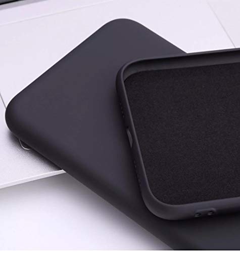 Liquid Silicon Soft Protective Case With Camera Protector For Samsung Galaxy A72